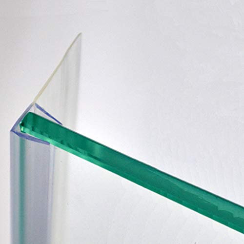 2,20 mt - Guarnizione box doccia con aletta morbida da 23mm per vetro 10mm-GSAM10