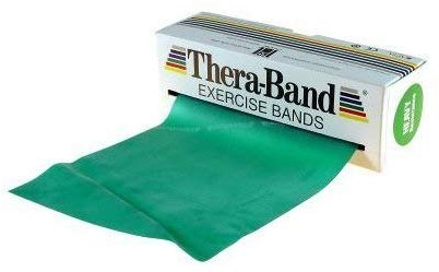 Theraband Original Fitness Latex-Widerstandsbänder – Vorratsrolle 45,5 Meter, 100% Naturlatex, Ideal für Rehabilitation, Muskelkonditionierung, Ganzkörpertraining, Blau | Sehr schwer