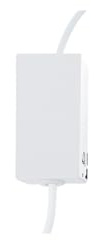 Eltako Funkaktor Stromstoß-Schaltrelais 230V als Schnurschalter, reinweiß, 1 Schließer nicht potenzialfrei 10A/250V AC FSR70S-230V-rw
