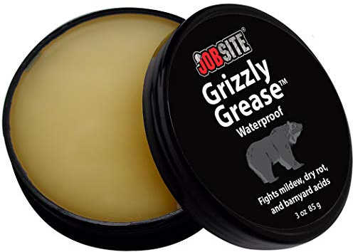 JobSite Grizzly Grease Waterproofing - Leather Protector - 3 oz