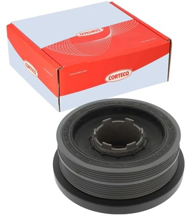 Corteco Riemenscheibe Kurbelwelle passend für 1 3 5 X3 | 80000374 | Kompatibel mit: BMW 1, 1, 3, 3, 3 Cabriolet, 3 Compact, 3 Coupe, 3 Touring, 3 Touring, 5, 5 Touring, X3