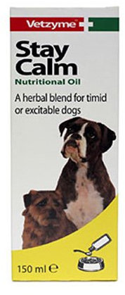 Vetzyme Stay Calm Nutritional Oil 150ml 330g - Bulk Deal of 3x