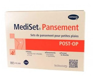 MediSet® Pansement POST-OP – petites plaies 3 soins