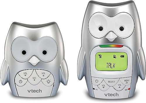 VTech - Monitor para Bebés Familia Búho - Función de Luz Nocturna, Comunicación Padre/Madre y Bebé - BM2300 - Versión ES, 1 Unidad (Paquete de 1)