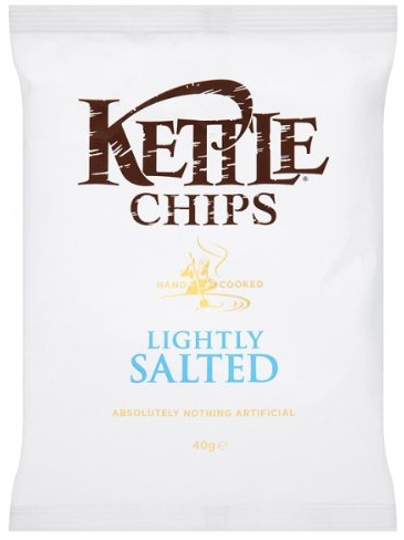 ( 18 Pack ) Kettle® Chips Lightly Salted 40g