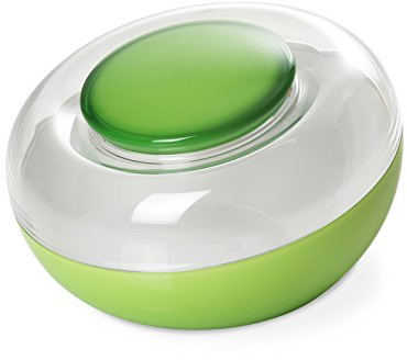 Omada Design Tarro de galletas, en plástico bicolor, capacidad 270 cl, con tapa hermética, interior visible, línea Movida
