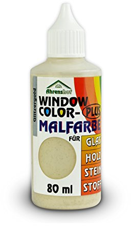 Window Colors Plus glitzergold 80 ml