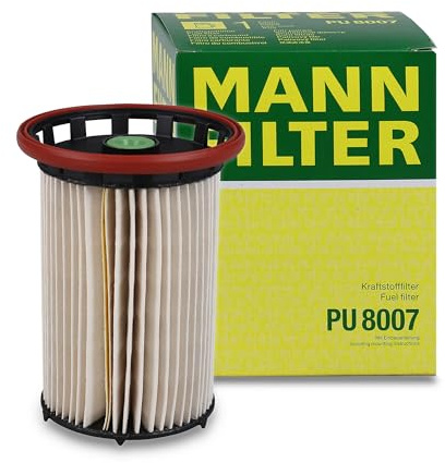 Kraftstofffilter MANN-FILTER PU 8007 für Porsche VW Cayenne Touareg | PU8007, (kx 341) Mann Kraftstofffilter Kompatibel mit Cayenne (92A),Touareg (7P5, 7P6),Touareg Van (7P5)