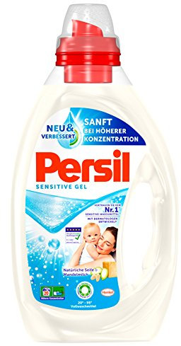Persil Sensitive Gel, 4er Pack (4 x 20 Waschladungen)