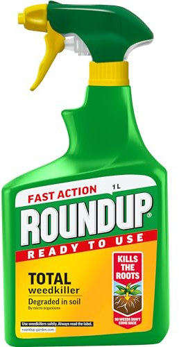 Roundup Total Fast Action Weed Killer, 1 Litre