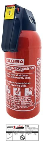 Compatto estintore 2 kg con caricabatteria da auto Supporto per Personal Communication