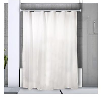 Spirella Asta Estensibile per Tenda da Doccia o da Bagno, Senza Fori, Alluminio, Magic 125-220 cm, Finitura Lucida