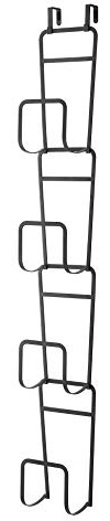 YAMAZAKI 6509 JOINT Bag Holder L, black, Steel, 19 x 18 x 113137 cm