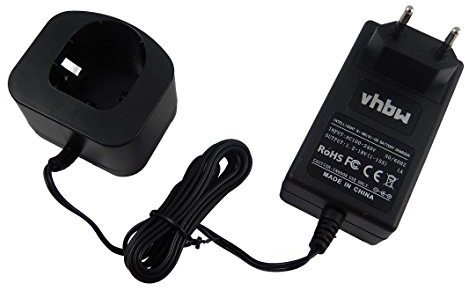 vhbw 220V Alimentatore Caricabatterie Cavo compatibile con Utensile Ryobi CMI-1802M, CML-180M, CNS-1801M, CNS-180L, CP-180M, CPD-1800, CPL-180M, CRA-180M, CRH1801