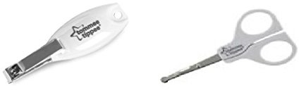 Tommee Tippee Scissors & Baby Nail Clippers *2 ITEM BUNDLE*