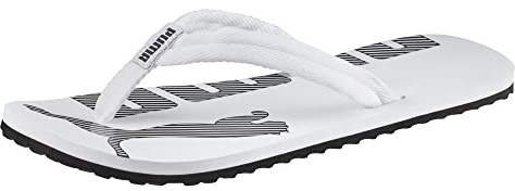 PUMA Unisex Epic Flip v2 Zehentrenner, White-Black, 38 EU