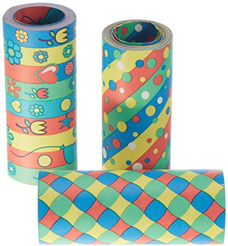 Festartikel Hirschfeld Happy People 15020 – TIB Serpentins de géant, L : 15 m – Lot de 3
