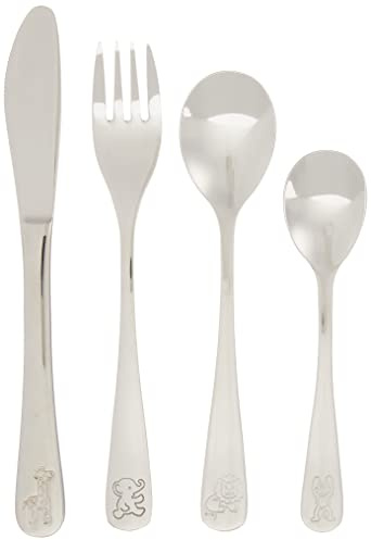 Reer 2304 - Edelstahl-Kinderbesteck 4 tlg.