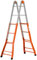 Gierre A0050 Scala telescopica in acciaio Acal100 4+5 pioli (Altezza lavoro: 4.28 m)