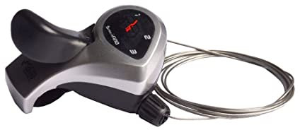 SHIMANO Unisex – Erwachsene Tourney SLTX50L Schalthebel, Silber, One Size