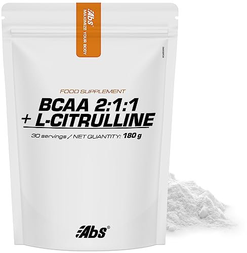 BCAA 2:1:1: + L-CITRULINA | Fórmula innovadora para impulsar el rendimiento deportivo | 30 raciones/180g