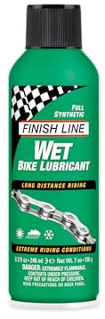 Finish Line Wet Bike Chain Lubricant 8 fl oz Aerosol