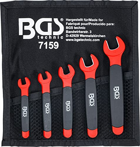 BGS 7159 | VDE Single Open End Spanner Set | 7 - 14 mm | 5 pcs.