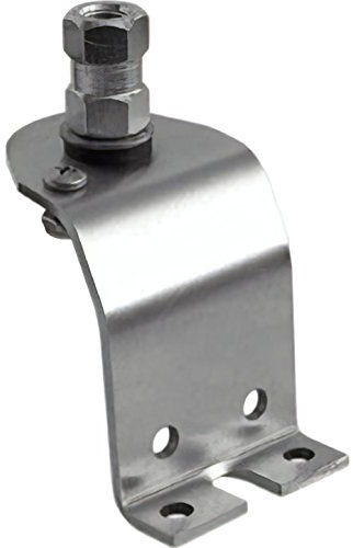 KALIBUR KGM1-L Stainless Steel Hood Channel Mobile Antenna Mount for GMC - Chevy