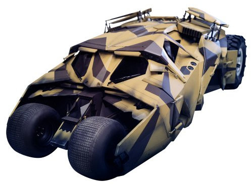The Dark Knight Rises Batmobile Camouflage Tumbler Sixth Scale Collectible