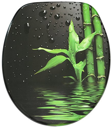 Sanilo WC Sitz mit Absenkautomatik, hochwertiger Toilettendeckel, einfache Montage, stabile Scharniere, Virella