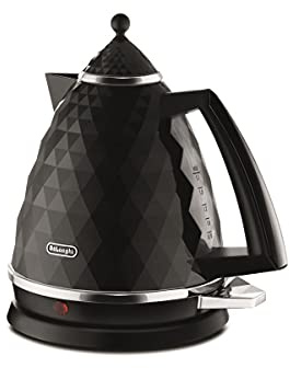 DeLonghi Brillante KBJ 2001.BK - Electric Kettles (50/60 Hz, 220-240 V, 185 x 250 x 270 mm)