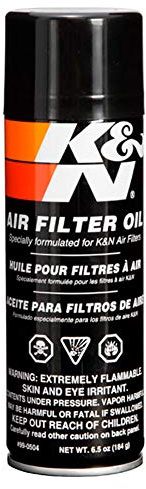 K&N 99-0506EU KFZ und Motorrad Air Filter Oil - 7.18 fl oz/204 ml Aerosol - Non-US