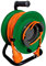 Enrouleur sans prise - 2 x 1,5 mm² - 25m pied métal + coupe circuit