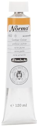 Schmincke – Norma® Professional - feinste Künstler-Ölfarben, Gelber Ocker - 120 ml