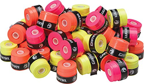 Gamma Neon Tac 60er Beutel pink orange gelb Overgrip, One Size