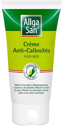 Allga San - Piedi-Med - Crème Anti Callosités Extra Forte - Soin Réducteur de Callosités, Action Purifiante - Acides de Fruits, Huile de Pin, Écorce de Saule, Beurre de Karité - 30ml