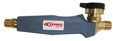 Mango de Grifo Fácil de Usar con Empalme Rotativo con Entrada 3/8e Izquierda - Antorcha de Soldadura - Soplete de Soldar - Repuesto Soldadura - Kit de Soldadura - Accesorios de Soldadura - EXPRESS