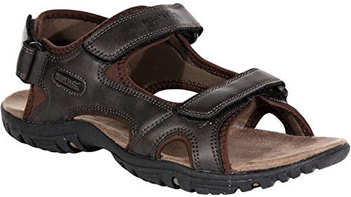 Regatta Haris Sandal, Hombre, Marrón Peat, 42 EU