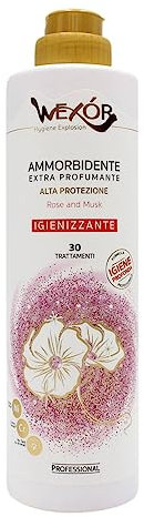 WEXOR Ammorbidente Igienizzante Rosa & Muschio