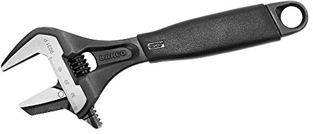 Bahco Schraubenschlüssel Rollgabelschlüssel, Kunststoff Griff, Backenweite 39mm, / Länge 218 mm