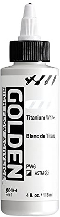 Goldene High Flow 4 Oz Titanwei§
