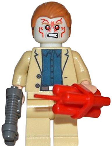 LEGO Super Heroes Iron Man 3 Aldrich Killian Minifigure with Glow in the Dark Head, Ray Gun and Dynamite