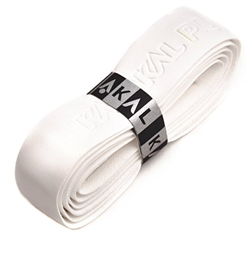 Karakal - PU supergrepp - självhäftande grepptejp för badminton, squash, tennis, hockeyklubba eller ishockeyklubba - paket med 5 eller 24 - Blandade färger, vit, 2 grepp