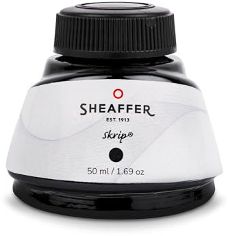 Sheaffer Skrip - Bottled Ink, suitable for Sheaffer fountain pens, 50ml bottle, black