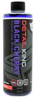 Detail King Black Cherry Car Wash Soap with Wax - Car Wash Shampoo - Glossy Finish - Pint