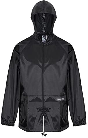 Regatta Mens Stormbreak Shell Jacket, Black, X-Large