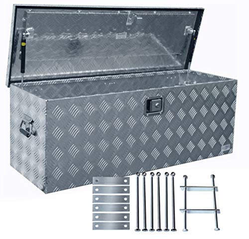 Truckbox D160 + MON2014 Werkzeugkasten, Deichselbox, Transportbox, Alubox, Alukoffer