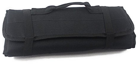 rosenice Werkzeugrolle Aus Oxford-Stoff Mit 22 Taschen Tragbare Werkzeugtasche Für Elektriker Und Handwerker Zum Organisieren Von Schraubendrehern Und Zubehör