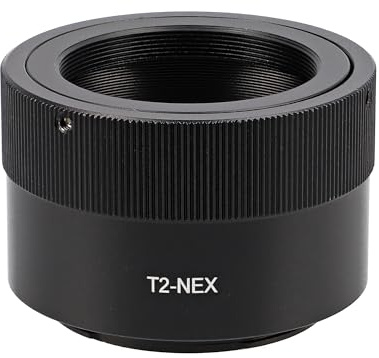 Objektivadapter für T-Mount Objektive Kompatibel mit Sony E-Mount Kameras