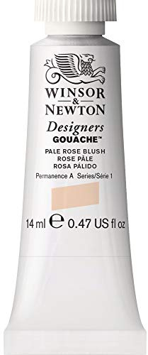 Winsor & Newton Designer's Gouache, 14ml tube, Pale Rose Blush
